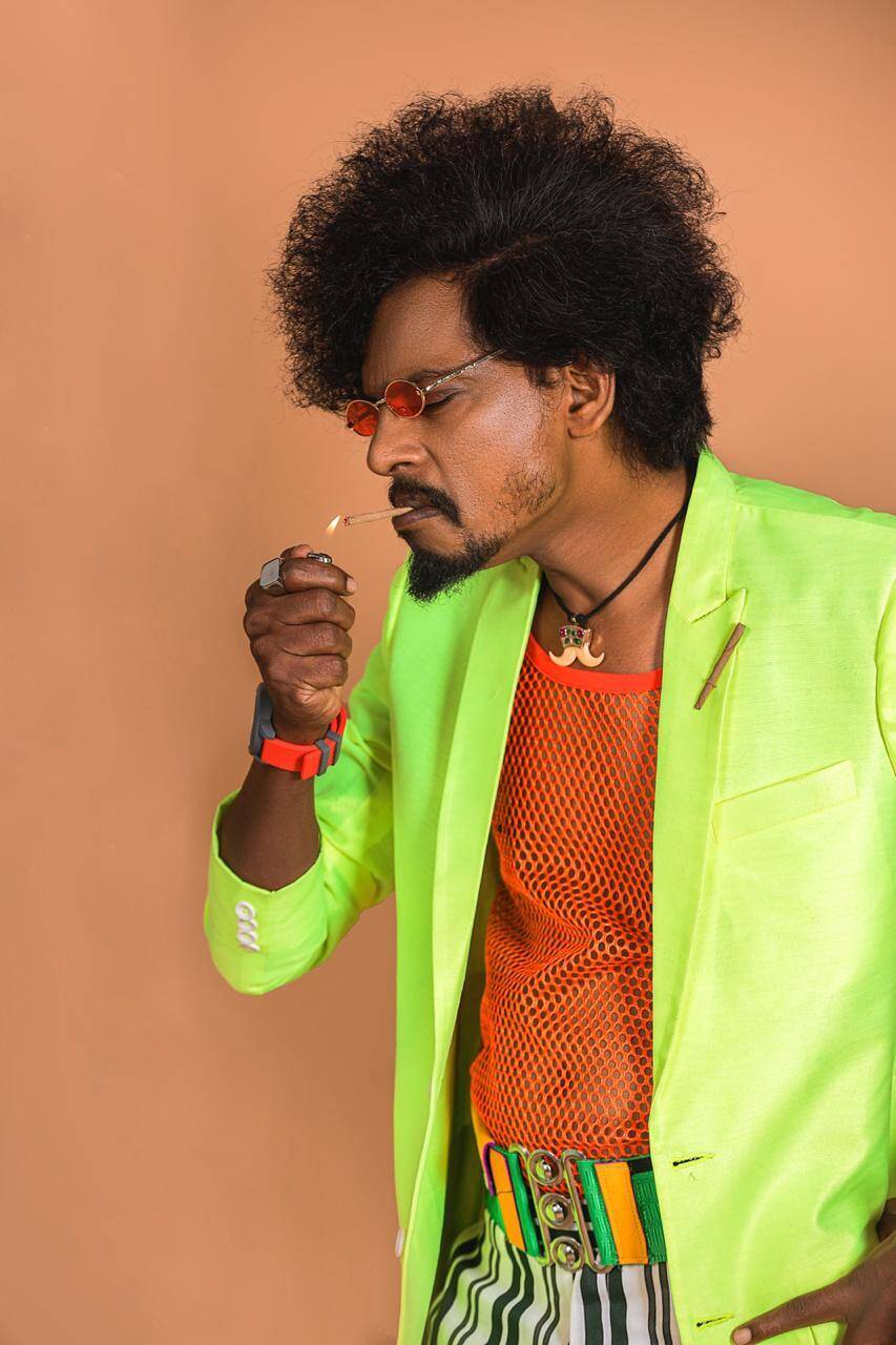 Sendrayan is reinventing himself by setting up a strong fashion statement in his recent photoshoots