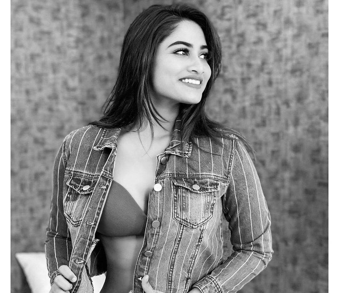 Actress Shivani oozes glamour in an eye popping monochrome image on Insta