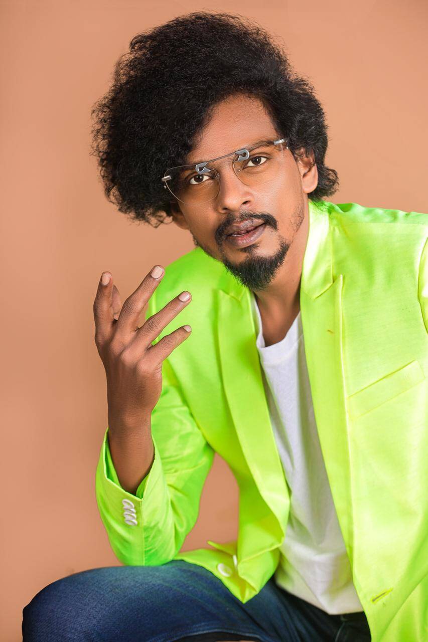 Sendrayan is reinventing himself by setting up a strong fashion statement in his recent photoshoots