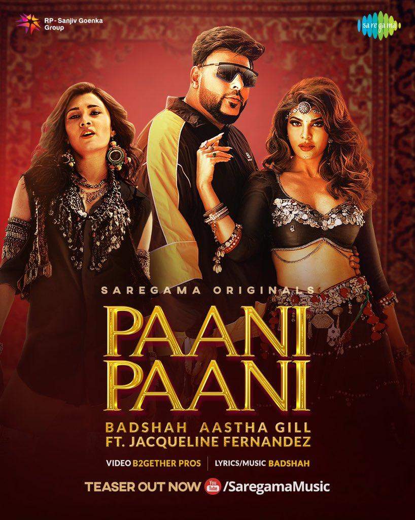 Badshah – Paani Paani | Teaser | Jacqueline Fernandez | Aastha Gill