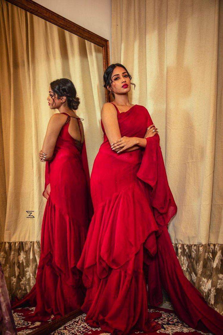 Nivetha Pethuraj intoxicated fans with her Red-Hot Photoshoot!