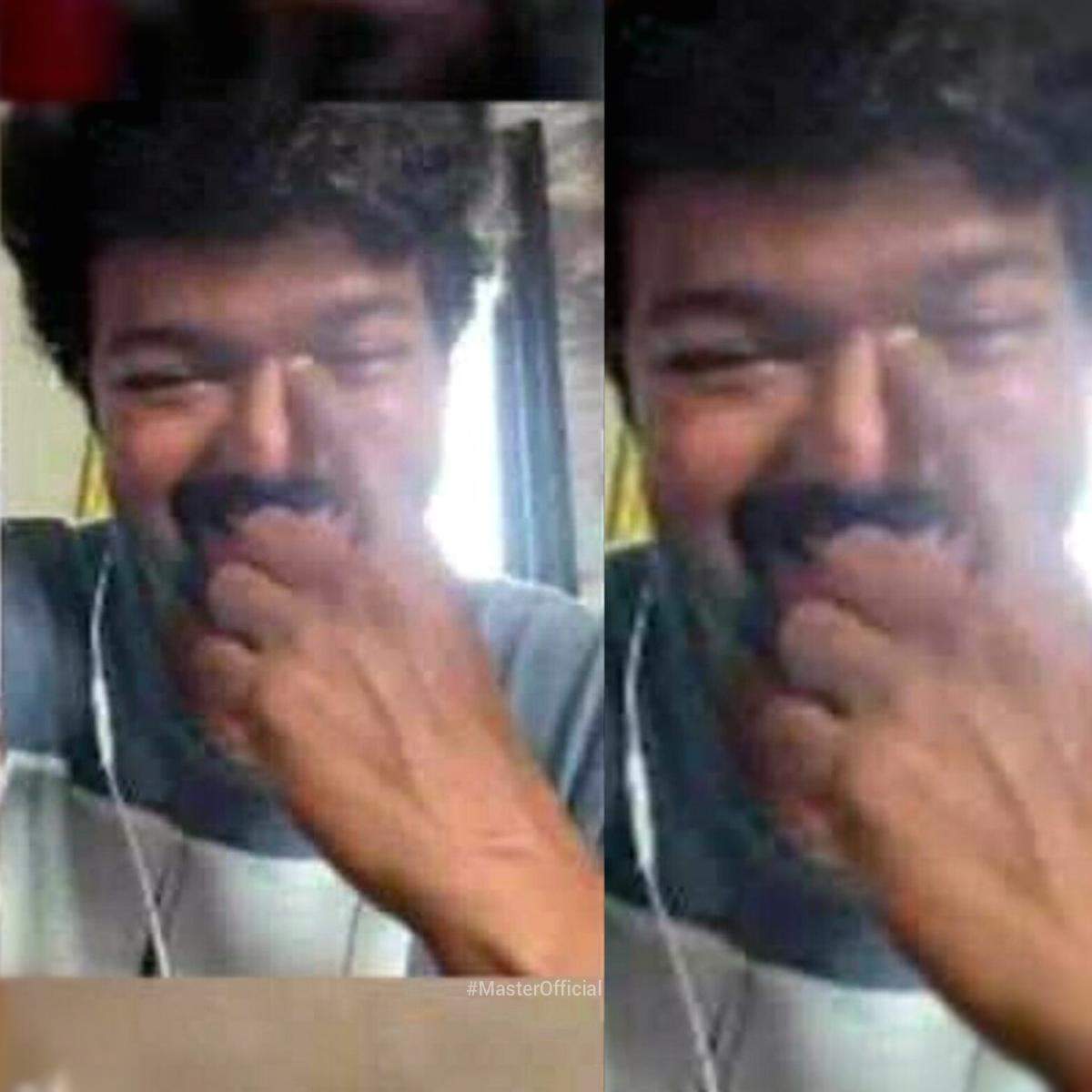 Actor Vijay captured while hovering with his friends in a virtual background on friendship day goes viral