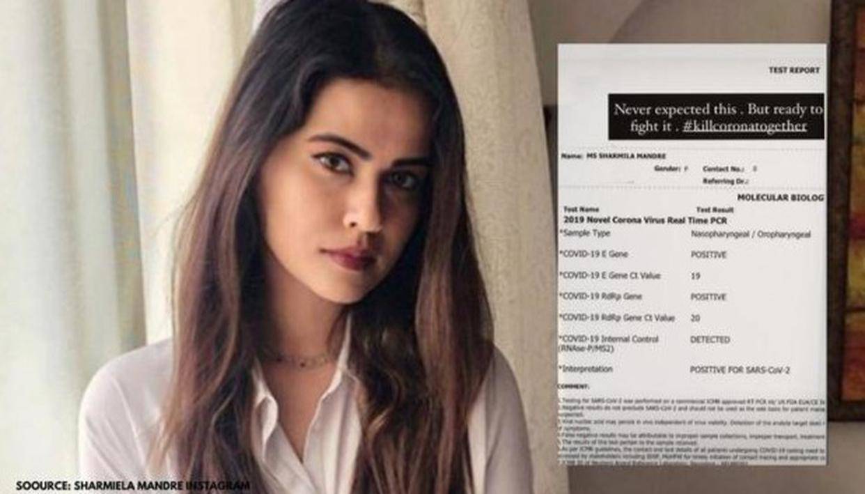 “Mirattal” leading lady tested positive for COVID-19