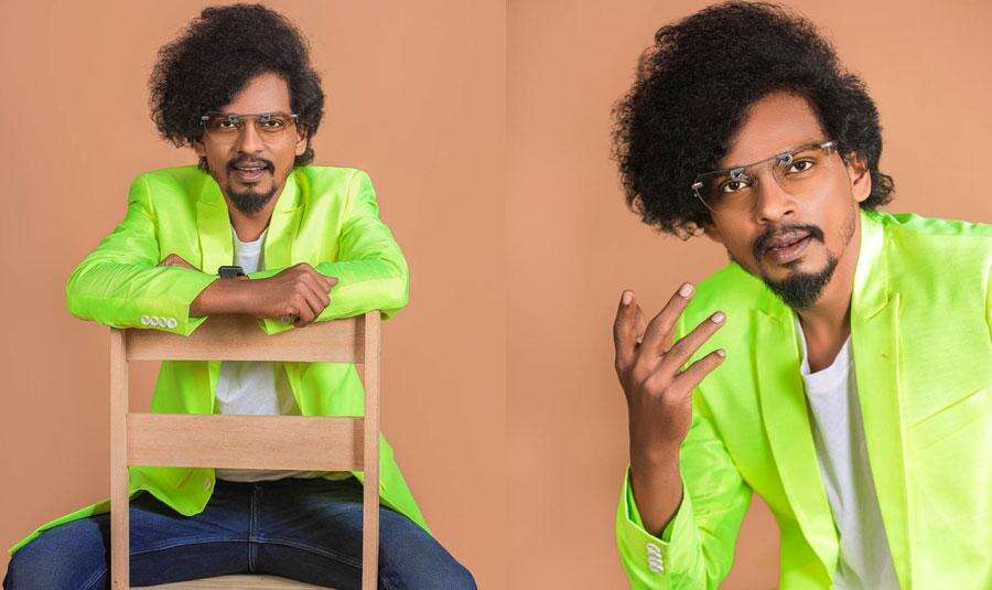 Sendrayan is reinventing himself by setting up a strong fashion statement in his recent photoshoots