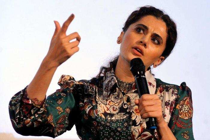 Taapsee lost Two Big Star's Movies because of 'Nepotism'!