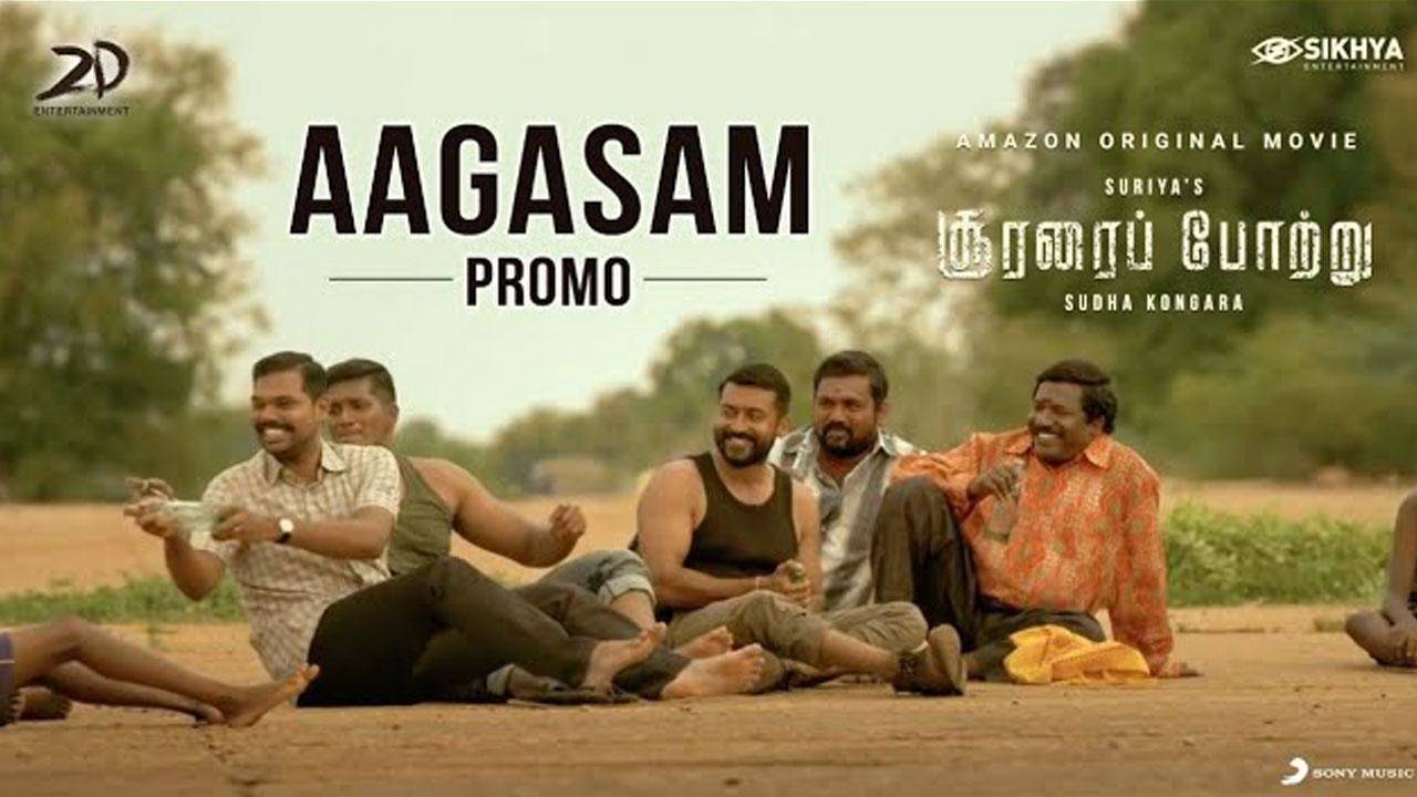 Aagasam Video Promo | Soorarai Pottru | Suriya, Aparna |GV Prakash |Sudha Kongara