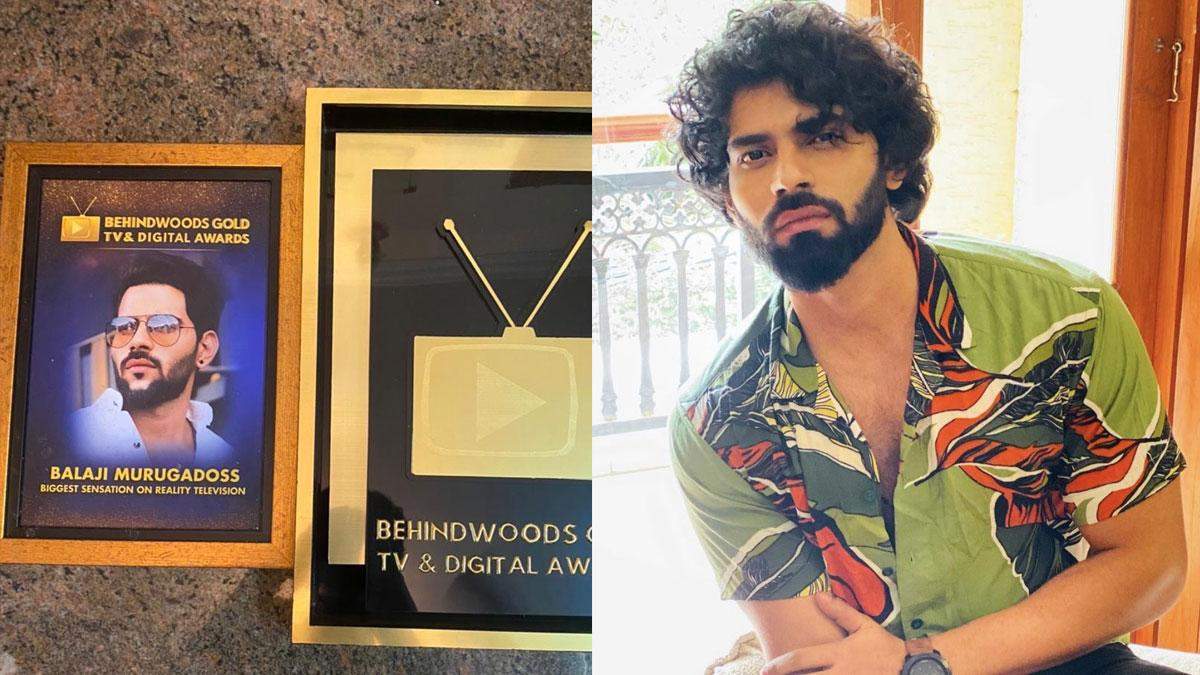 உங்க விருதே வேணாம், வச்சுக்குங்க… Behindwoods விருதைத் திருப்பிக் கொடுத்த பிக்பாஸ் பாலாஜி… என்ன காரணம் தெரியுமா!?