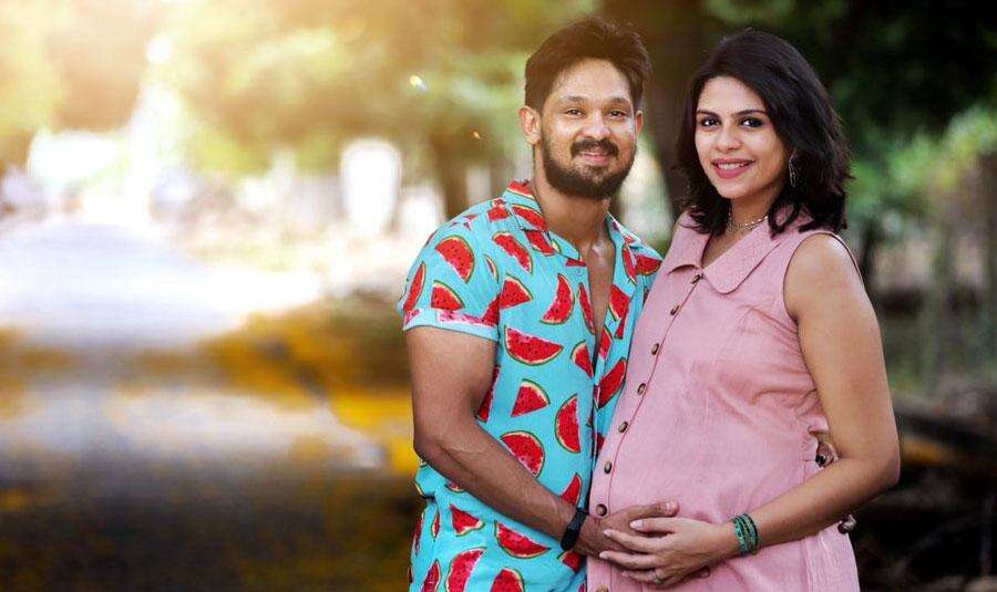 Actor Nakul and Shruti shared a glimpse of their bundle of Joy