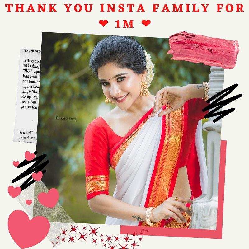 Sakshi Agarwal hits 1 Million on Instagram; expresses her gratitude to her Insta fam by sharing a picture in traditional avatar