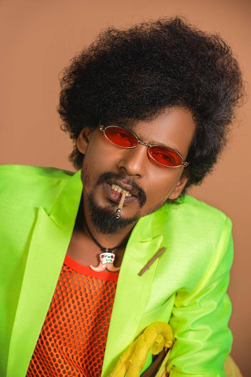 Sendrayan is reinventing himself by setting up a strong fashion statement in his recent photoshoots