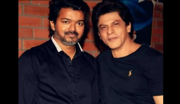 vijay with shahrukh khan