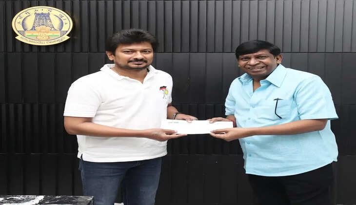 வெள்ள நிவாரணத்திற்காக ரூ.6 லட்சம் நிதியுதவி வழங்கிய வடிவேலு