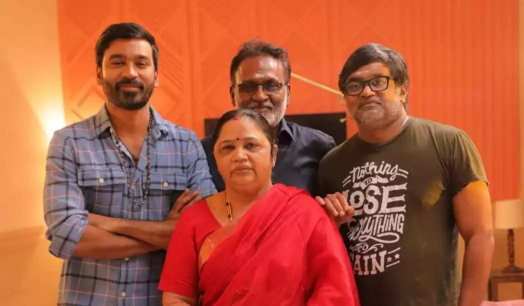 dhanush with family 