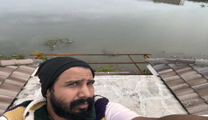 நடிகர் விஷ்ணு விஷால் வீட்டை வெள்ளம் சூழ்ந்தது.... அவதிப்படுவதாக பதிவு...